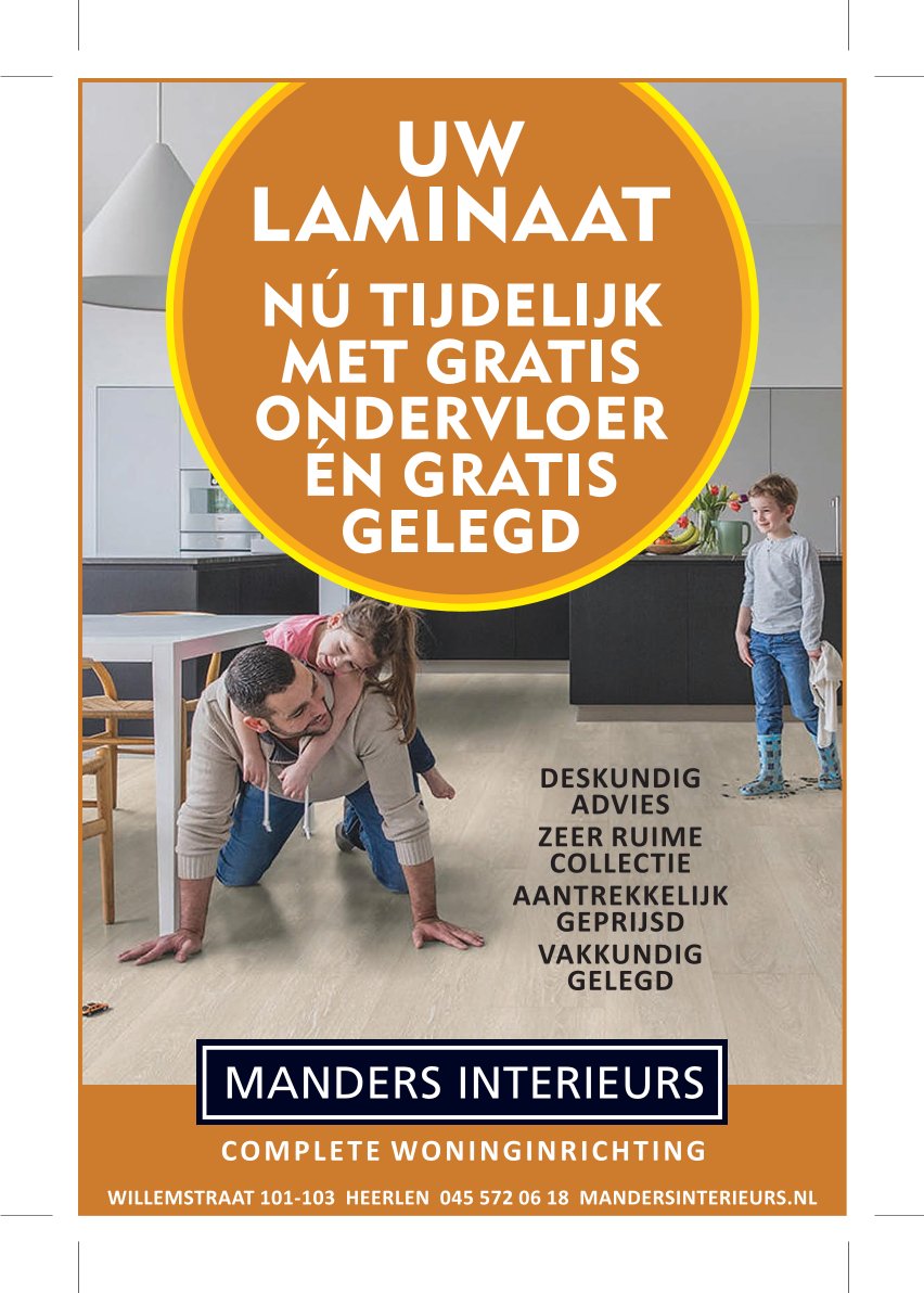 manders laminaat H 185 x B 125 bruin (4)